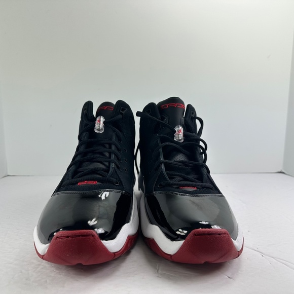 Nike Air Jordan B'Loyal Bred Black Gym Red Sneakers 315317-026 Men's Sizes - Picture 11 of 12